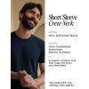 imageTrue Classic Mens TShirts  Short Sleeve Crew Neck T Shirts for Man Cotton Blend Plain Novelty Mens TShirtsEssentials 9pack