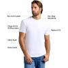imageTrue Classic Mens TShirts  Short Sleeve Crew Neck T Shirts for Man Cotton Blend Plain Novelty Mens TShirtsExclusive 6pack