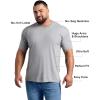 imageTrue Classic Mens TShirts  Short Sleeve Crew Neck T Shirts for Man Cotton Blend Plain Novelty Mens TShirtsGray Tones 3pack