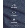 imageTrue Classic Mens TShirts  Short Sleeve Crew Neck T Shirts for Man Cotton Blend Plain Novelty Mens TShirtsHeather Navy