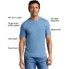imageTrue Classic Mens TShirts  Short Sleeve Crew Neck T Shirts for Man Cotton Blend Plain Novelty Mens TShirtsIndigo