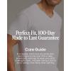 imageTrue Classic Mens V Neck T Shirts  Cotton V Neck Shirts for Men VNeck Mens TShirts and Undershirts for Men PackSinglesHeather Gray