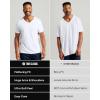 imageTrue Classic Mens V Neck T Shirts  Cotton V Neck Shirts for Men VNeck Mens TShirts and Undershirts for Men PackSinglesStaple 6pack