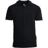 imageTrue Classic Polo Shirts for Men  Mens Polo Shirts Short Sleeve Cotton Dry Fit Golf Shirt for Men Personalized Custom CutBlack