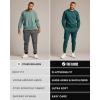 imageTrue Classic Sweatpants for Men  Joggers for Men with Pockets Novelty Fleece ampamp Breathable 4Way Stretch Mens Sweat PantsBlack