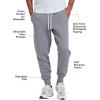 imageTrue Classic Sweatpants for Men  Joggers for Men with Pockets Novelty Fleece ampamp Breathable 4Way Stretch Mens Sweat PantsHeather Gray