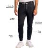 imageTrue Classic Sweatpants for Men  Joggers for Men with Pockets Novelty Fleece ampamp Breathable 4Way Stretch Mens Sweat PantsSlate 3pack