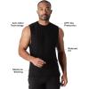 imageTrue Classic Workout Shirts for Men  Mens Shirts ampamp Muscle Shirt for Men Gym Shirts Tank Tops Men and Athletic Base LayerBlack