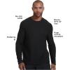 imageTrue Classic Workout Shirts for Men  Mens Shirts ampamp Muscle Shirt for Men Gym Shirts Tank Tops Men and Athletic Base LayerBlack
