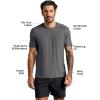 imageTrue Classic Workout Shirts for Men  Mens Shirts ampamp Muscle Shirt for Men Gym Shirts Tank Tops Men and Athletic Base LayerCarbon