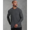 imageTrue Classic Workout Shirts for Men  Mens Shirts ampamp Muscle Shirt for Men Gym Shirts Tank Tops Men and Athletic Base LayerCharcoal Heather Gray