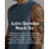 imageTrue Classic Workout Shirts for Men  Mens Shirts ampamp Muscle Shirt for Men Gym Shirts Tank Tops Men and Athletic Base LayerDark Heather Forest