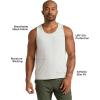 imageTrue Classic Workout Shirts for Men  Mens Shirts ampamp Muscle Shirt for Men Gym Shirts Tank Tops Men and Athletic Base LayerDove
