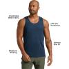 imageTrue Classic Workout Shirts for Men  Mens Shirts ampamp Muscle Shirt for Men Gym Shirts Tank Tops Men and Athletic Base LayerNavy