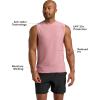 imageTrue Classic Workout Shirts for Men  Mens Shirts ampamp Muscle Shirt for Men Gym Shirts Tank Tops Men and Athletic Base LayerQuartz Rose