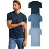 Navy/Indigo/Heather Indigo (3-pack)