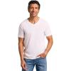 imageTrue Classic Mens V Neck T Shirts  Cotton V Neck Shirts for Men VNeck Mens TShirts and Undershirts for Men PackSinglesWhite