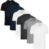 imageTrue Classic Polo Shirts for Men  Mens Polo Shirts Short Sleeve Cotton Dry Fit Golf Shirt for Men Personalized Custom CutBasic 6pack