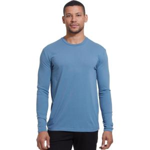 imageTrue Classic Long Sleeve Shirts for Men  Henley Waffle ampamp Crew Neck Long Sleeve T Shirt  Regular and Tall Thermal ShirtsIndigo
