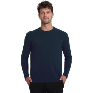 imageTrue Classic Long Sleeve Shirts for Men  Henley Waffle ampamp Crew Neck Long Sleeve T Shirt  Regular and Tall Thermal ShirtsNavy