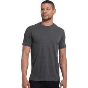 imageTrue Classic Mens TShirts  Short Sleeve Crew Neck T Shirts for Man Cotton Blend Plain Novelty Mens TShirtsCharcoal Heather Gray