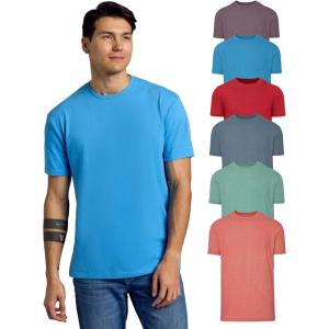 imageTrue Classic Mens TShirts  Short Sleeve Crew Neck T Shirts for Man Cotton Blend Plain Novelty Mens TShirtsSeasonal 6pack