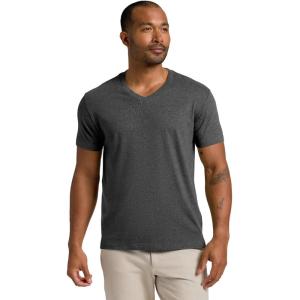 imageTrue Classic Mens V Neck T Shirts  Cotton V Neck Shirts for Men VNeck Mens TShirts and Undershirts for Men PackSinglesCharcoal Heather Gray