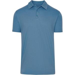 imageTrue Classic Polo Shirts for Men  Mens Polo Shirts Short Sleeve Cotton Dry Fit Golf Shirt for Men Personalized Custom CutIndigo