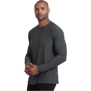 imageTrue Classic Workout Shirts for Men  Mens Shirts ampamp Muscle Shirt for Men Gym Shirts Tank Tops Men and Athletic Base LayerCharcoal Heather Gray
