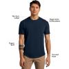 imageTrue Classic Mens TShirts  Curved Hem Tee Mens Hipster Shirts for Men Long Tail T Shirts for Man Drop Cut LoungeSleepNavy