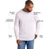 imageTrue Classic Long Sleeve Shirts for Men  Mens Long Sleeve TeeShirts Henley Shirts for Men and WaffleKnit Thermal TShirtsSnowdrift