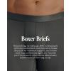 imageTrue Classic Mens Underwear  Mens Boxer Briefs Pack 6 ampamp 4 Novelty Underwear for Men Micromodal Packs and SinglesBlack 3pack
