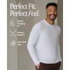 imageTrue Classic Long Sleeve Shirts for Men  Mens Long Sleeve TeeShirts Henley Shirts for Men and WaffleKnit Thermal TShirtsMidnight 3pack